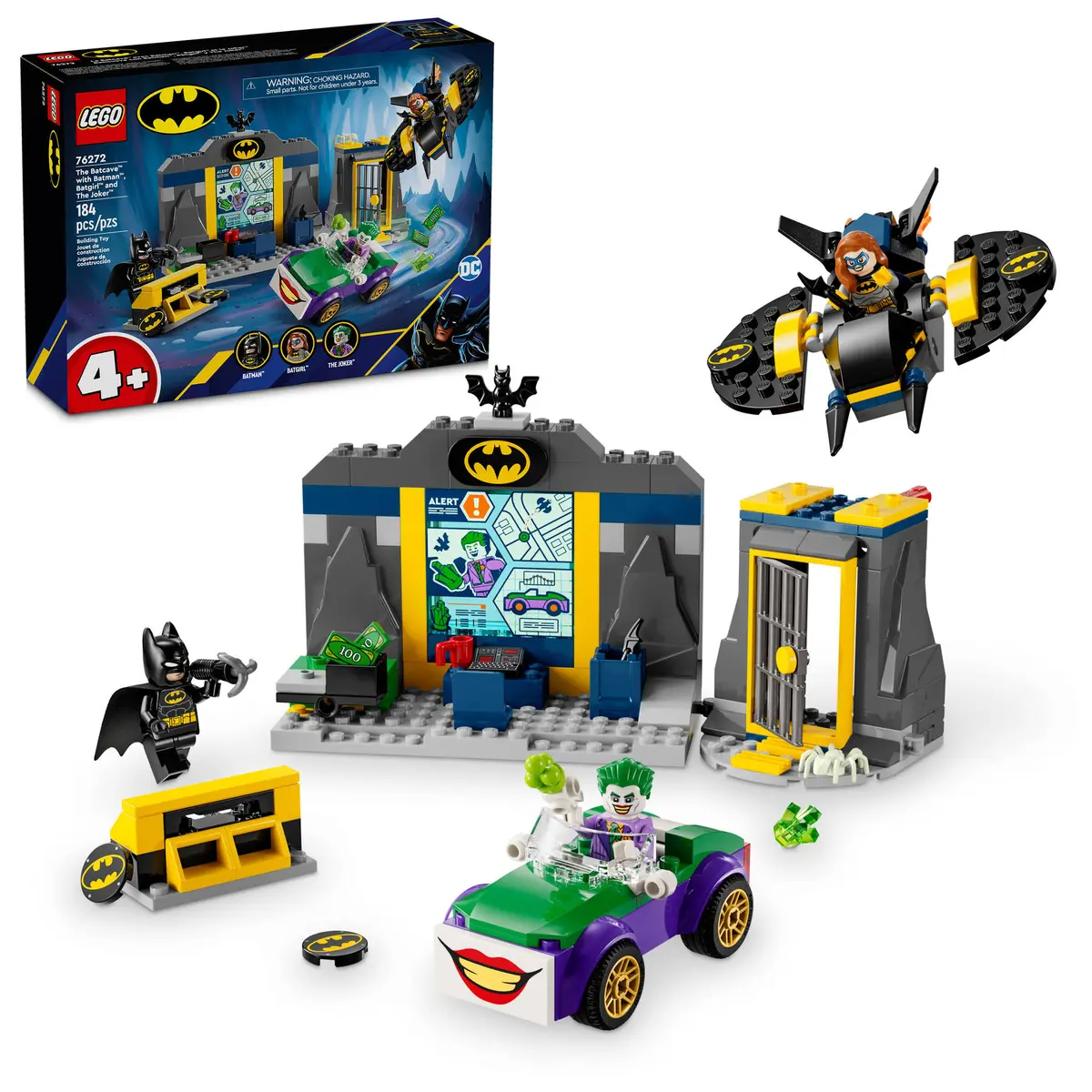 De Batcave™ met Batman™, Batgirl™ en The Joker™ - 76272