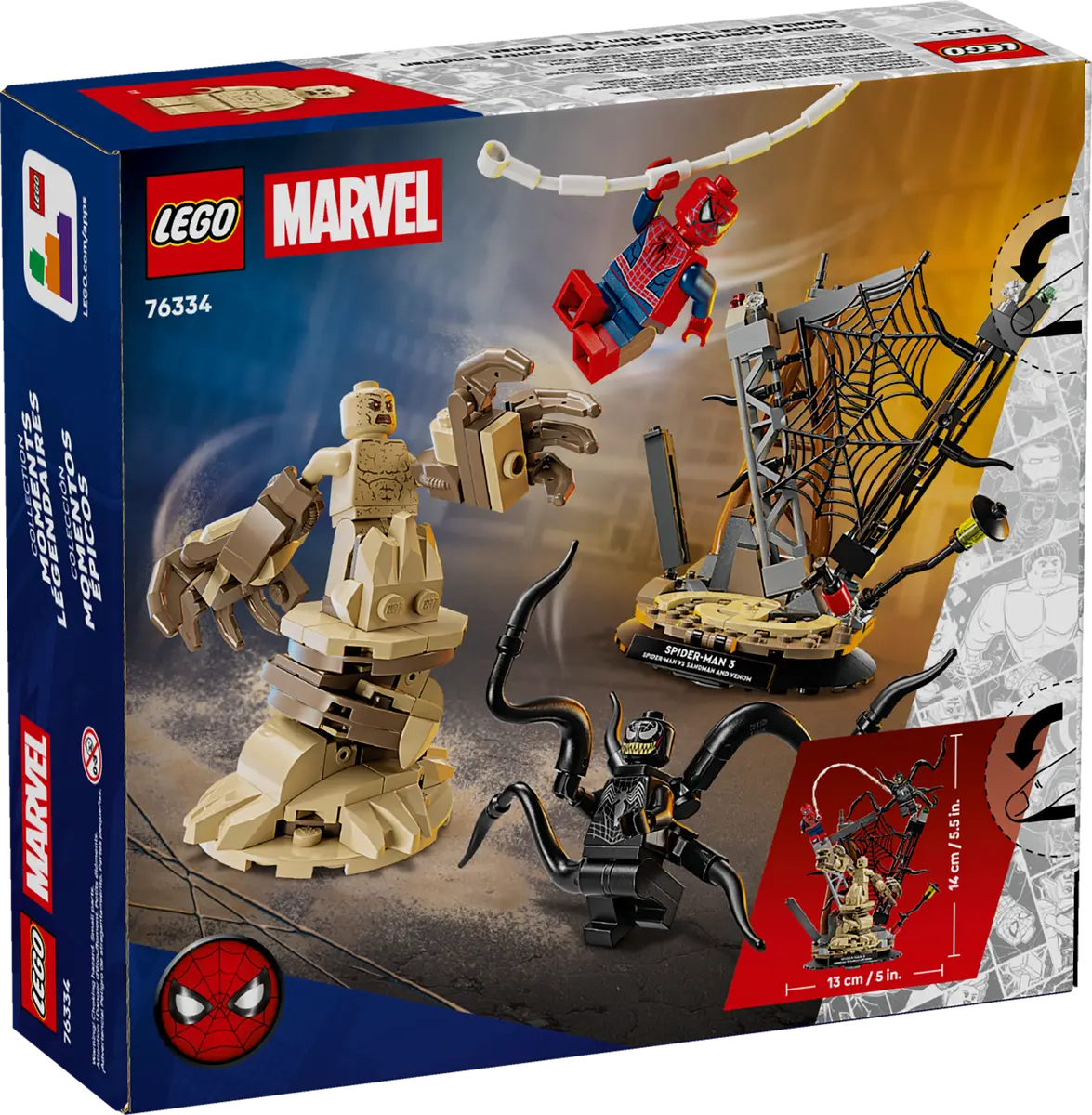 Ultimate Battle: Spider-Man vs. Sandman - 76334