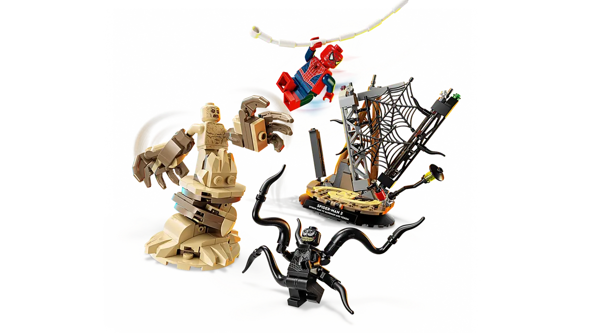 Ultimate Battle: Spider-Man vs. Sandman - 76334