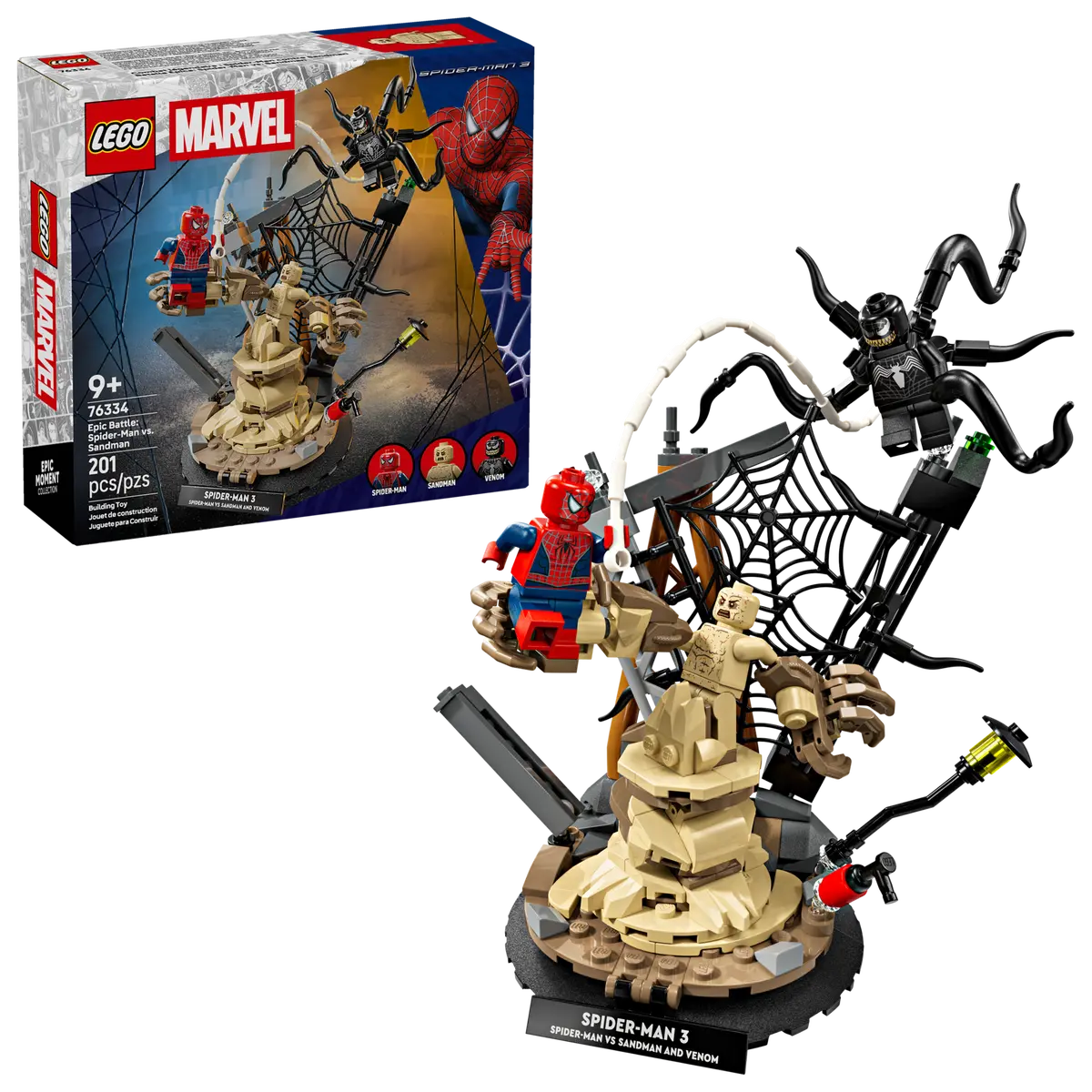 Ultimate Battle: Spider-Man vs. Sandman - 76334
