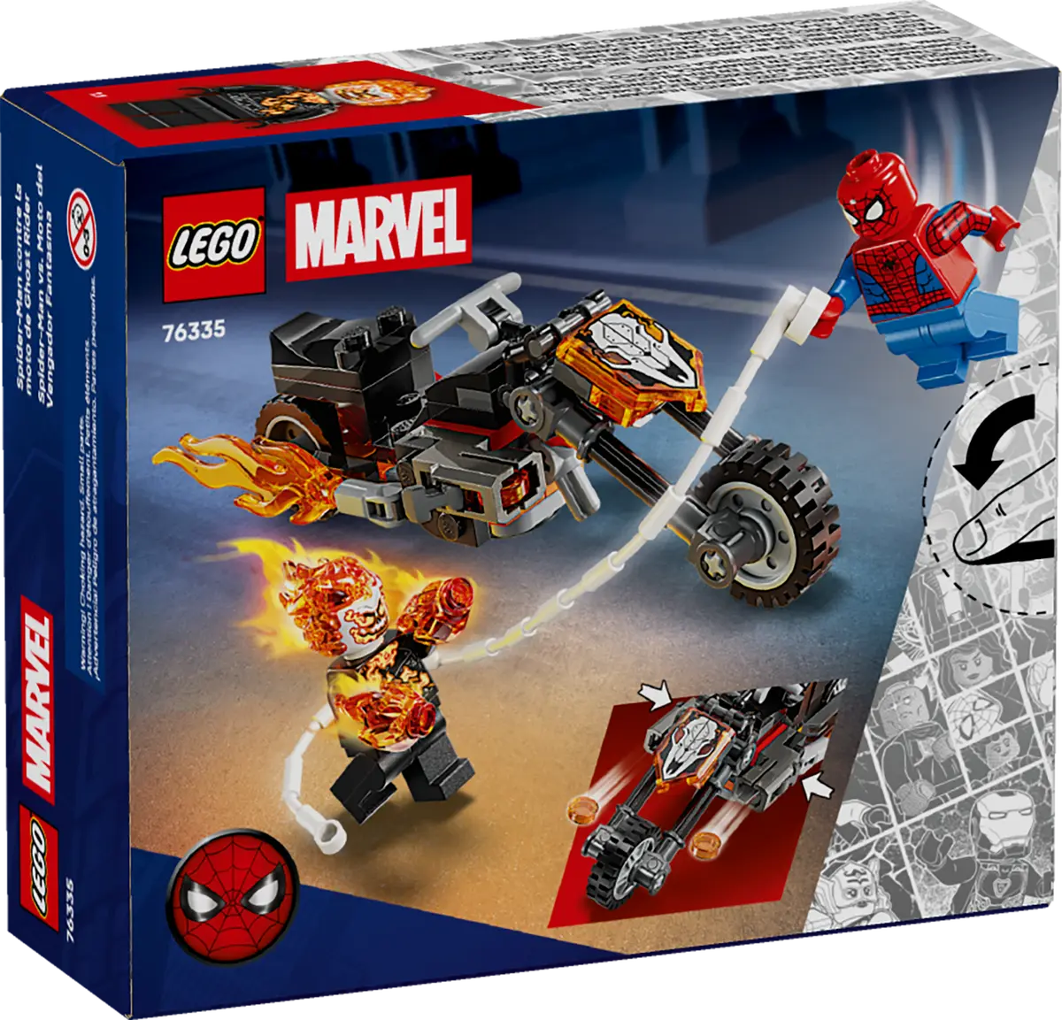 Spider-Man vs. Ghost Rider motor - 76335