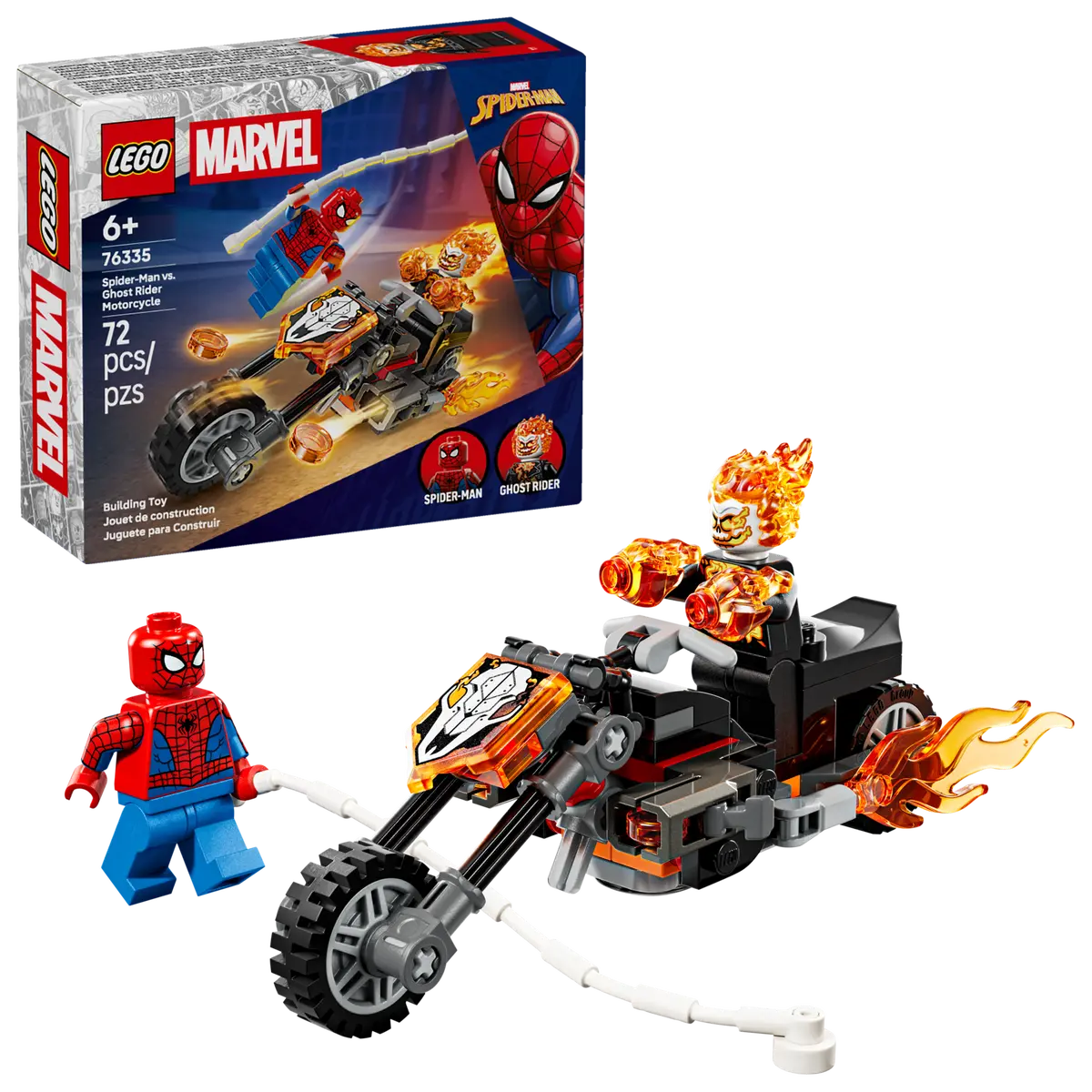 Spider-Man vs. Ghost Rider motor - 76335