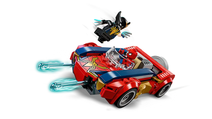 Spider-Man car vs. Venomized Wolverine - 76336