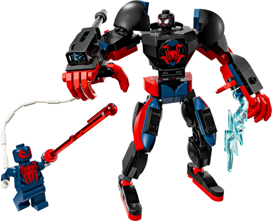 Miles Morales mecha vs. Spider-Man 2099 - 76337