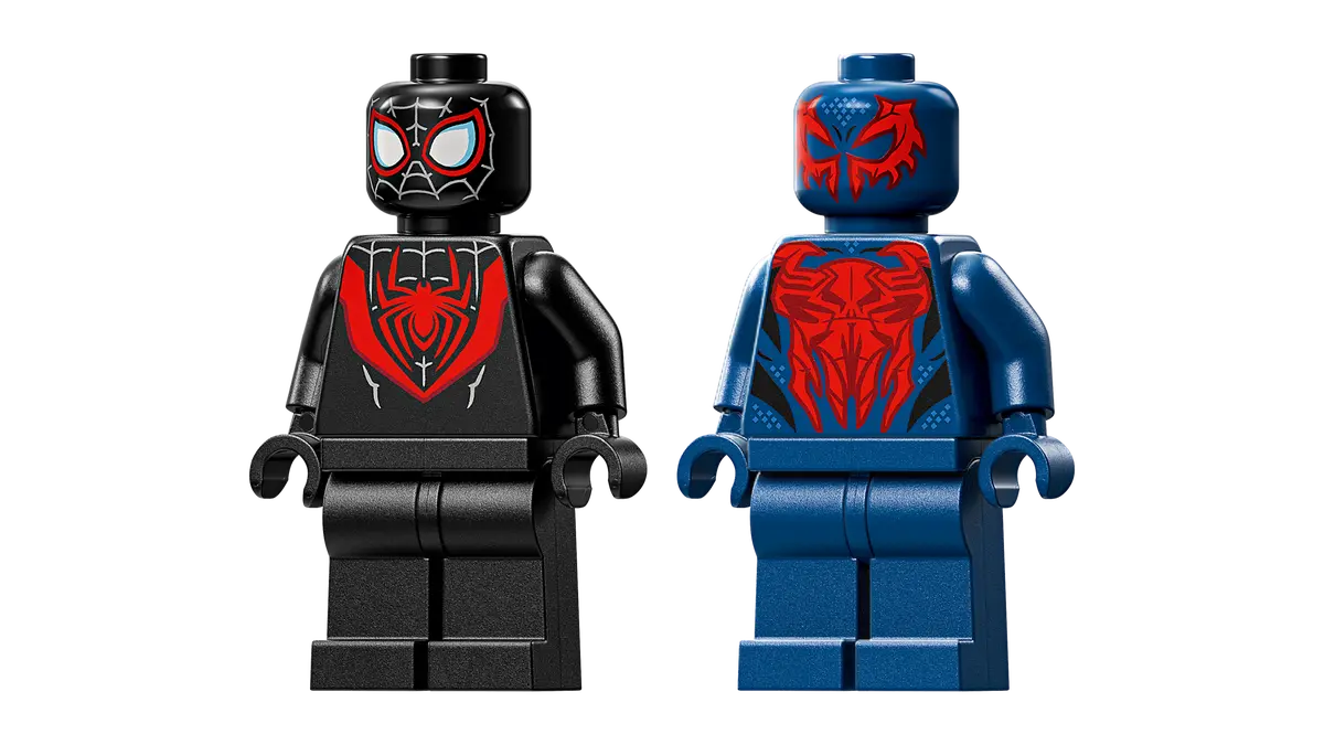 Miles Morales mecha vs. Spider-Man 2099 - 76337