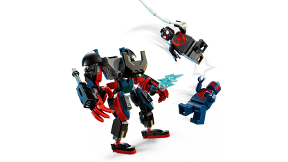 Miles Morales mecha vs. Spider-Man 2099 - 76337