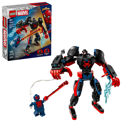 Miles Morales mecha vs. Spider-Man 2099 - 76337