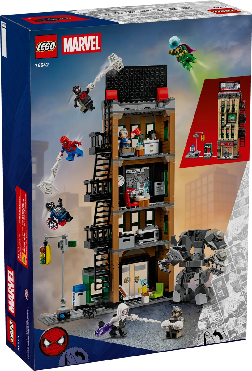Spider Man vs. Mysterio: the Daily Bugle - 76342