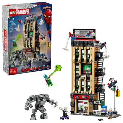 Spider Man vs. Mysterio: the Daily Bugle - 76342