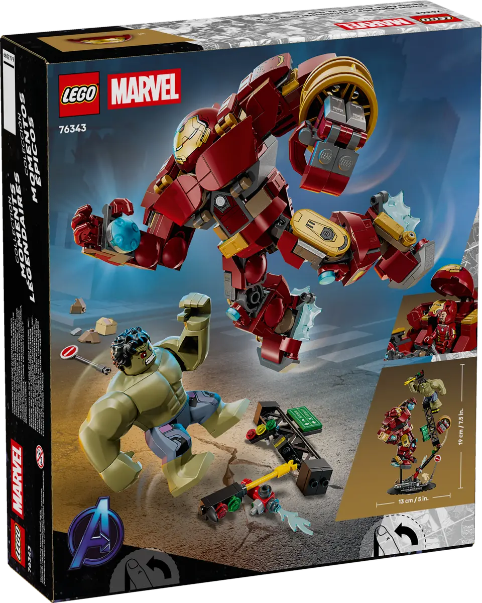 Ultimate Battle: Hulkbuster vs. Hulk - 76343