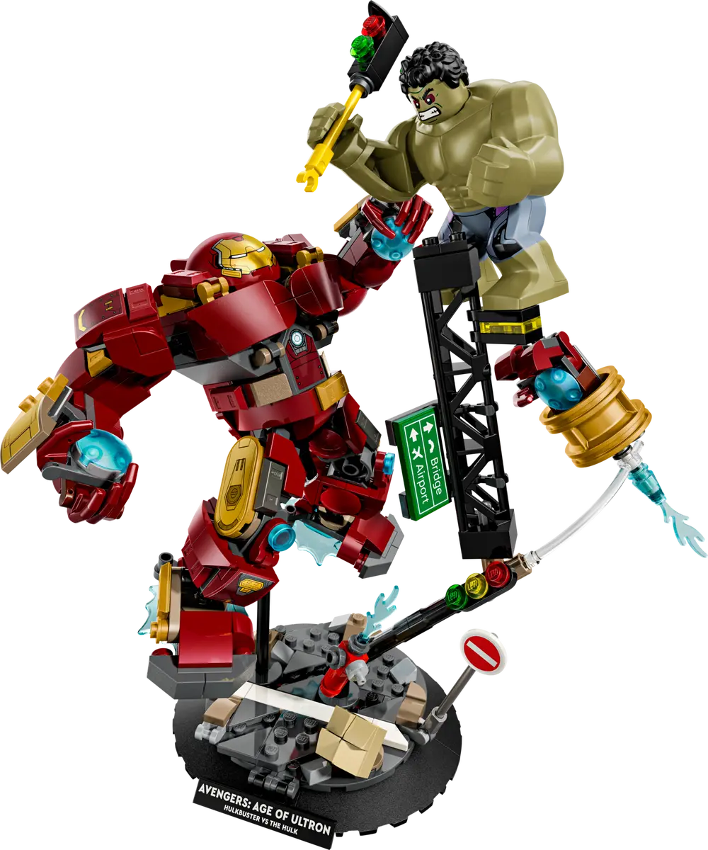 Ultimate Battle: Hulkbuster vs. Hulk - 76343