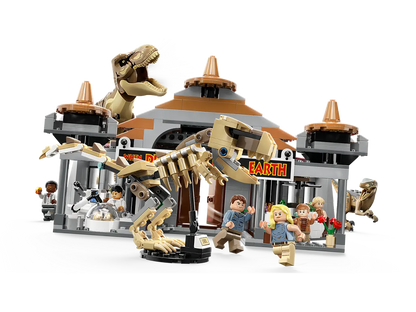 Bezoekerscentrum: T. rex & raptor aanval - 76961