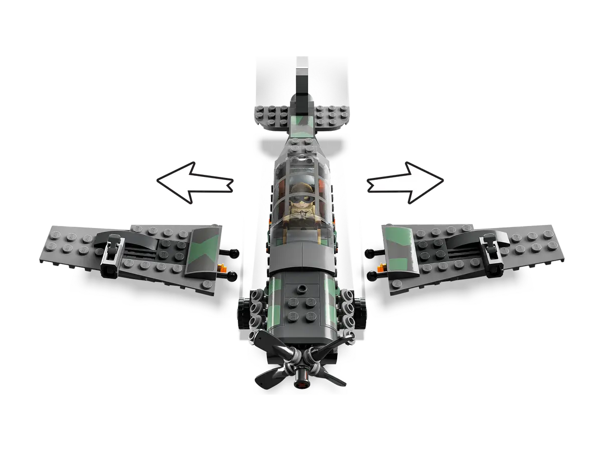 Gevechtsvliegtuig achtervolging - 77012