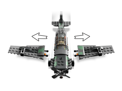 Gevechtsvliegtuig achtervolging - 77012