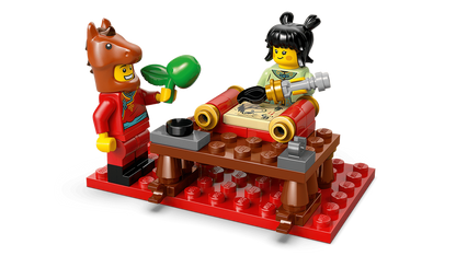 Display with galloping horses - 80119