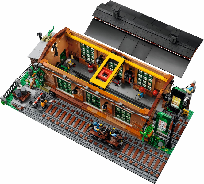 Old Train Engine Shed - 910033
