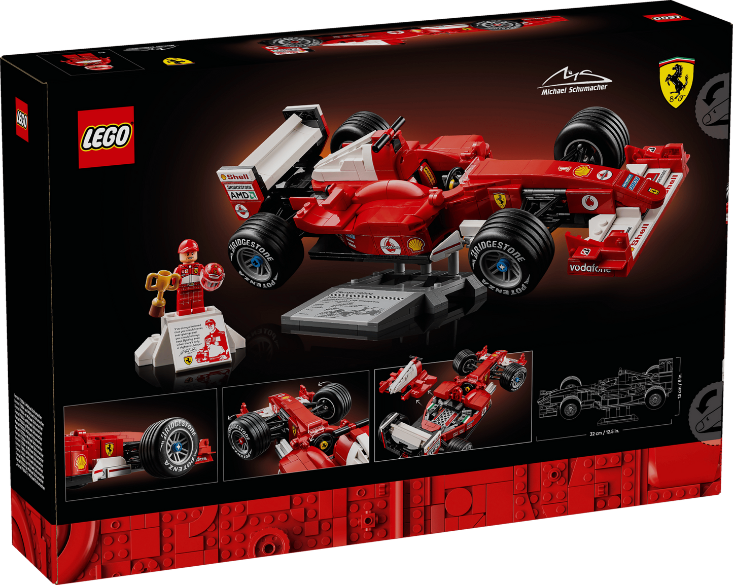 Ferrari F2004 and Michael Schumacher - 11375
