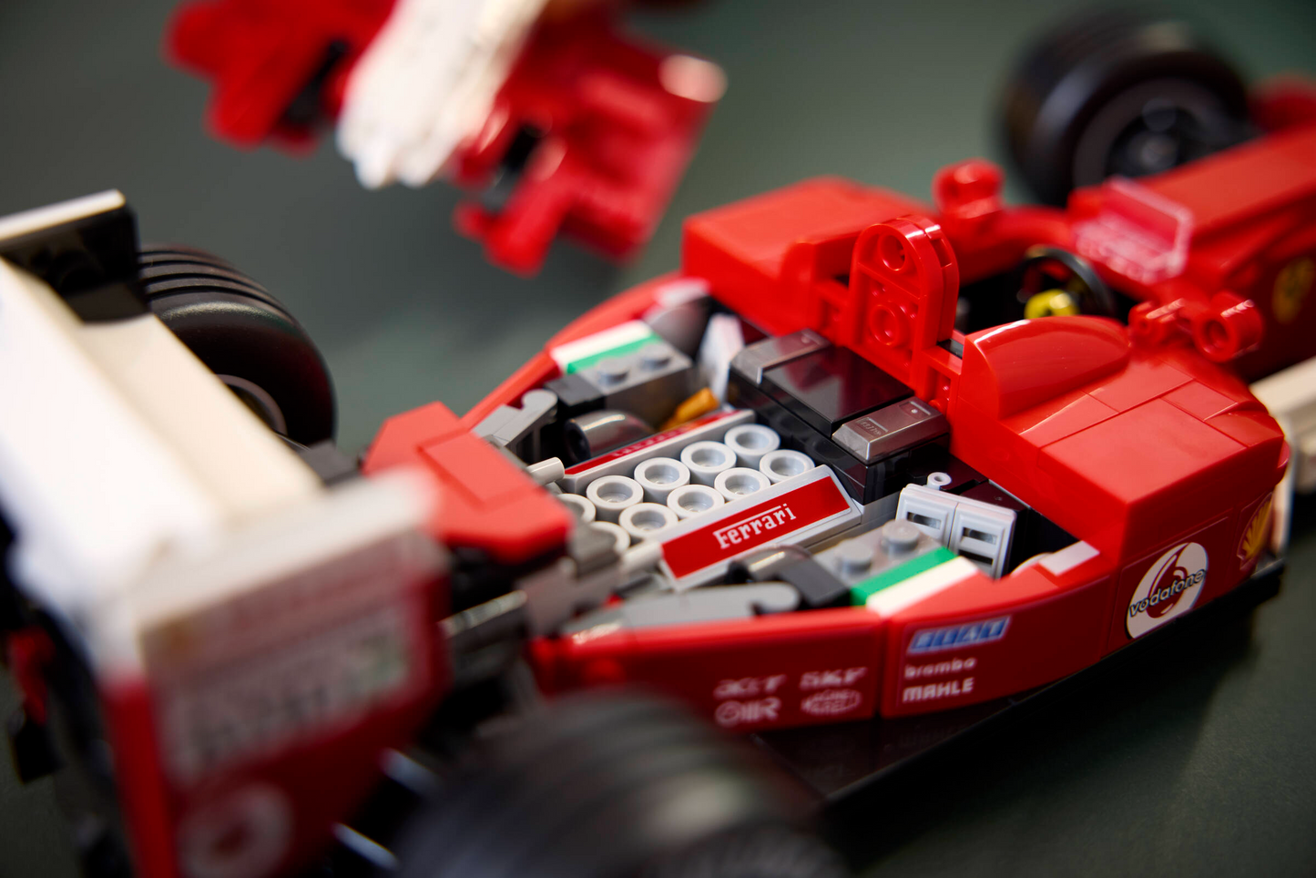 Ferrari F2004 and Michael Schumacher - 11375