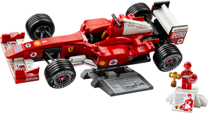 Ferrari F2004 and Michael Schumacher - 11375