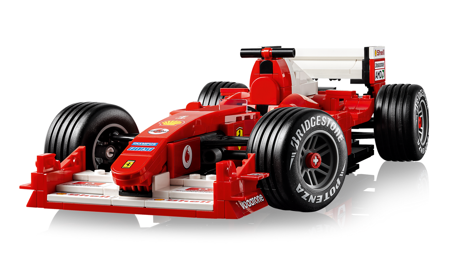 Ferrari F2004 and Michael Schumacher - 11375