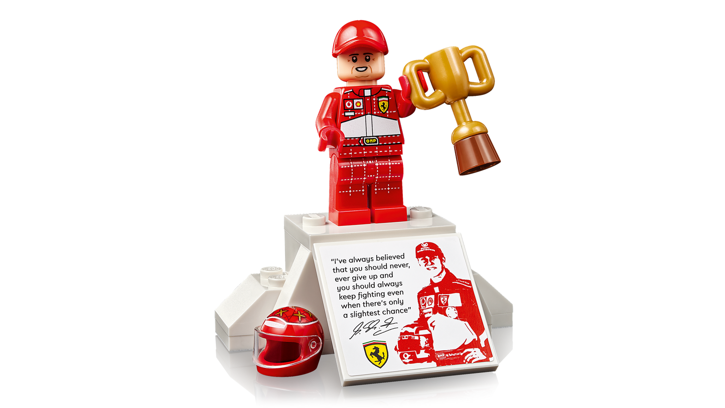 Ferrari F2004 and Michael Schumacher - 11375
