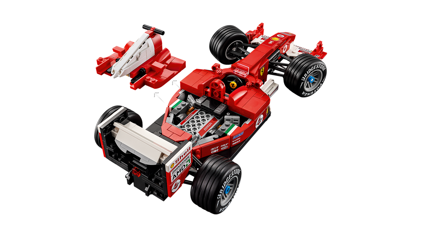 Ferrari F2004 and Michael Schumacher - 11375