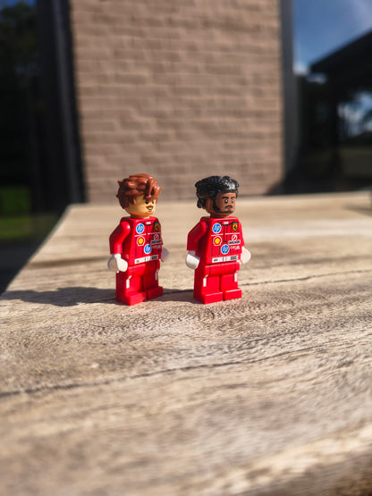 Leclerc & Hamilton minifiguren - edi007 & edi006