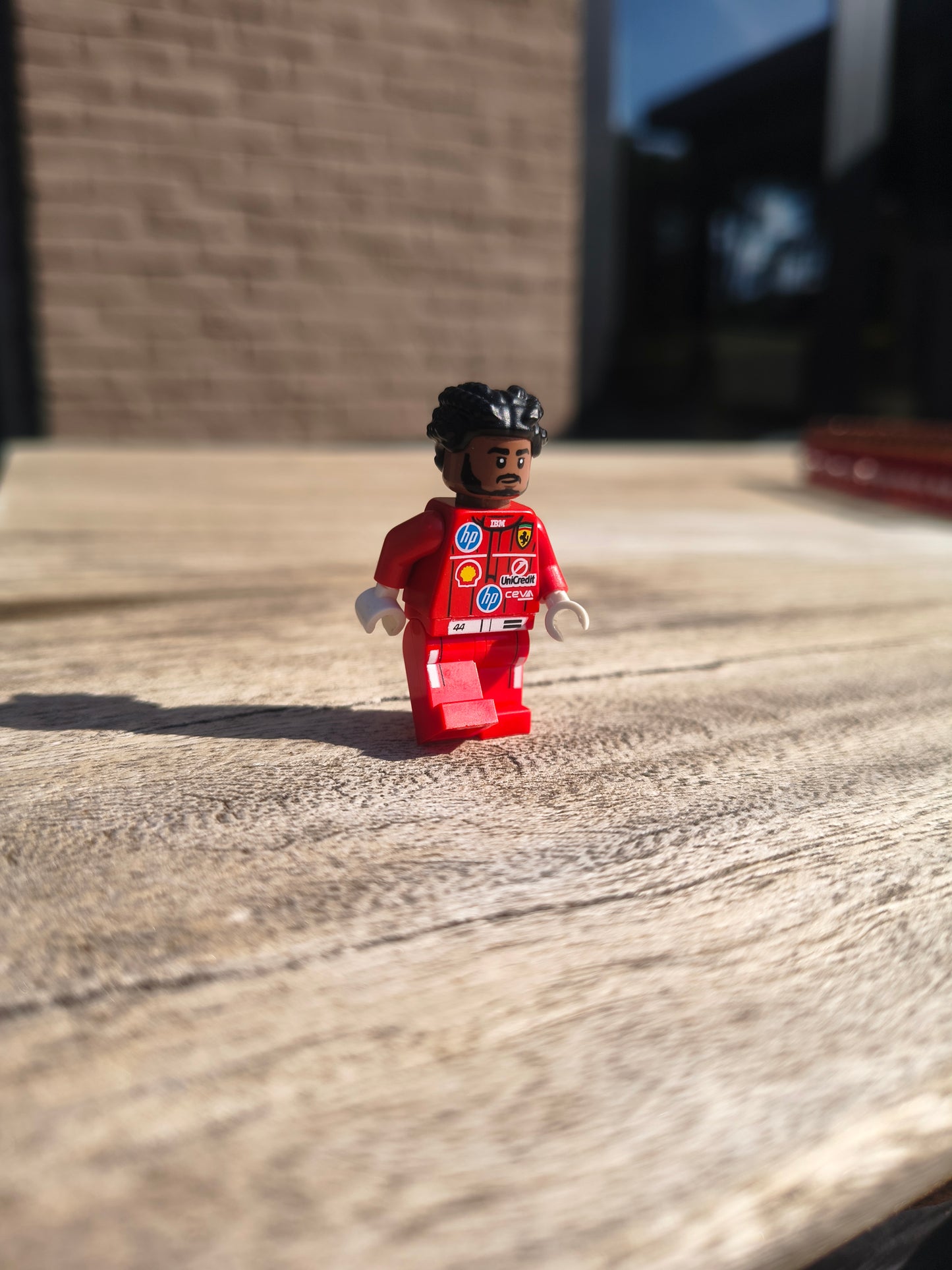 Lewis Hamilton minifiguur - edi006