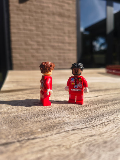 Leclerc & Hamilton minifiguren - edi007 & edi006