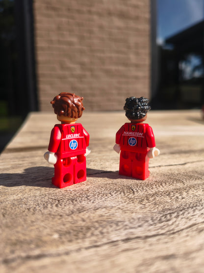 Leclerc & Hamilton minifiguren - edi007 & edi006
