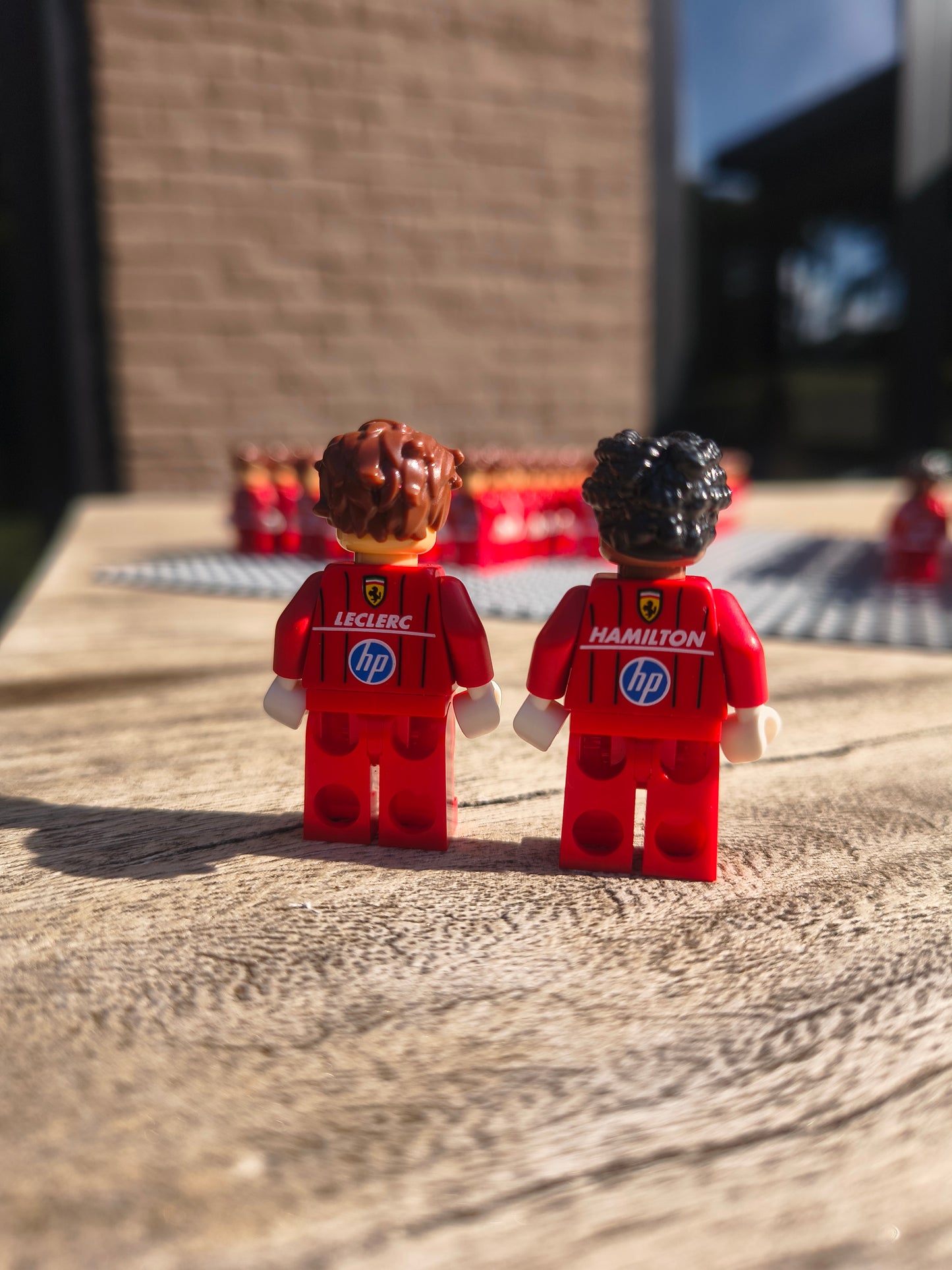 Leclerc & Hamilton minifiguren - edi007 & edi006