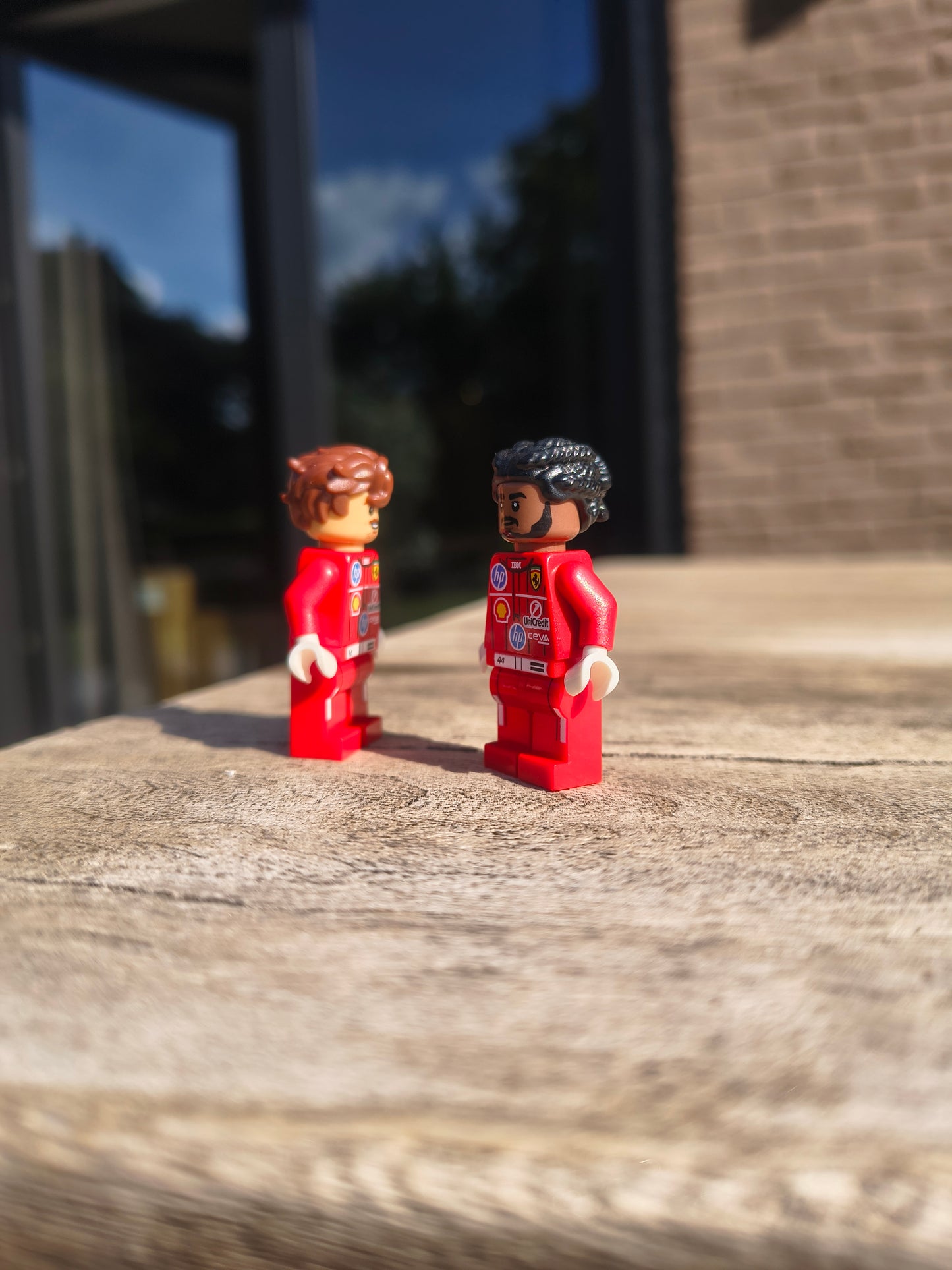 Leclerc & Hamilton minifiguren - edi007 & edi006