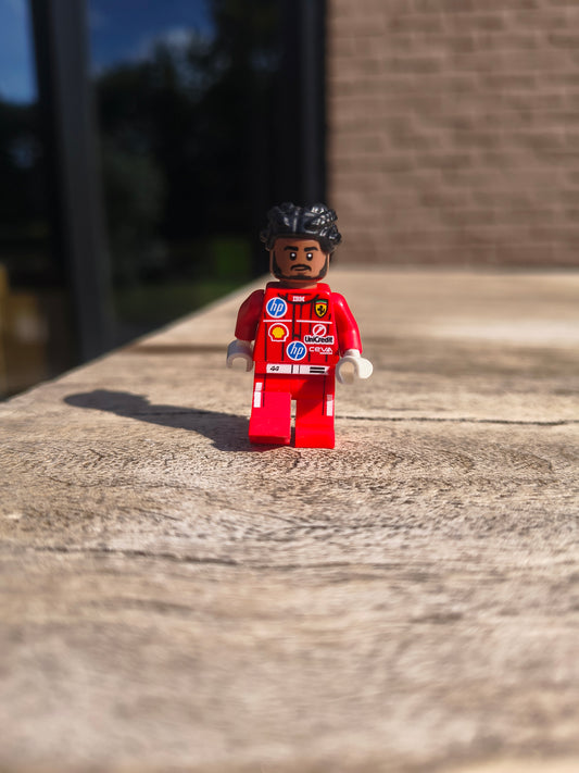Lewis Hamilton minifiguur - edi006