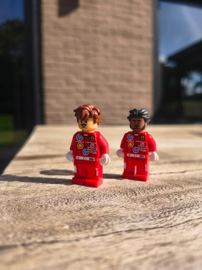 Leclerc & Hamilton minifiguren - edi007 & edi006