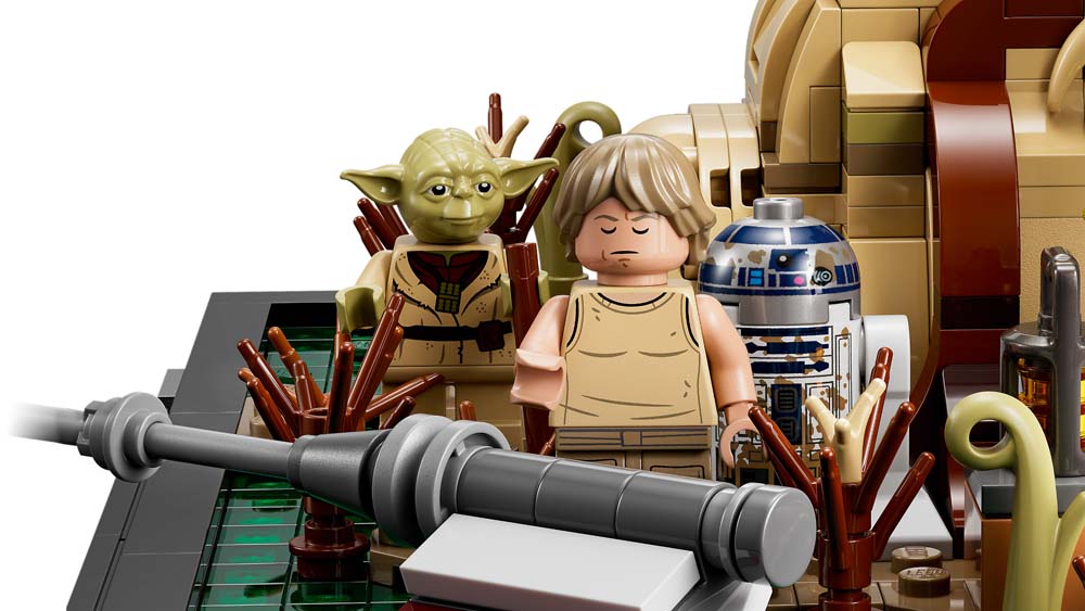 Jedi™ training op Dagobah™ diorama - 75330