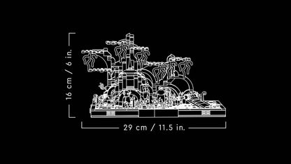 Jedi™ training op Dagobah™ diorama - 75330